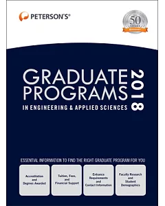 Graduate Programs in Engineering & Applied Sciences 2018