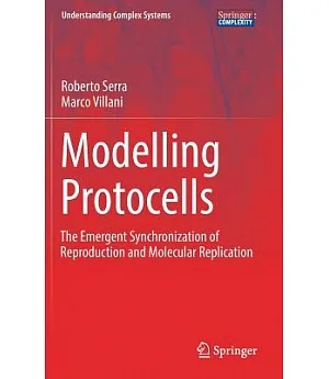 Modelling Protocells: The Emergent Synchronization of Reproduction and Molecular Replication