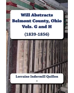 Will Abstracts Belmont County, Ohio