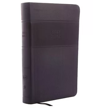 The Holy Bible: King James Version, Black Leathersoft, Personal Size Giant Print Reference Bible