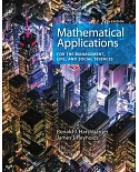 Mathematical Applications for the Management, Life, and Social Sciences