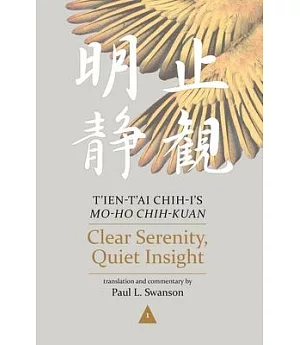 Clear Serenity Quiet Insight: T’ien-t’ai Chih-i’s Mo-ho Chih-kuan