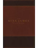 The King James Study Bible: King James Study Bible, Brown Leathersoft, Full Color Edition