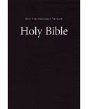 Value Outreach Bible: New International Version, Black