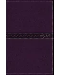 Holy Bible: King James Version, Purple Leathersoft, Thinline Bible: Red-Letter Edition