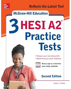 Mcgraw-hill Education 3 Hesi A2 Practice Tests