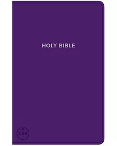 Holy Bible: Christian Standard Bible, Gift & Award, Purple