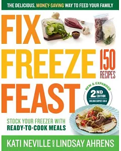 Fix, Freeze, Feast: The Delicious, Money-saving Way to Feed Your Family; 1 Day of Cooking = 12 Days of Dinner
