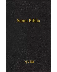 Santa Biblia/ Holy Bible: NVI, Tapa Dura Negra/ NVI, Black Cover