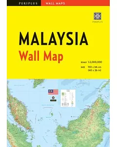 Malaysia Wall Map
