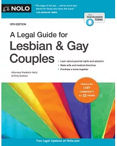 A Legal Guide for Lesbian & Gay Couples