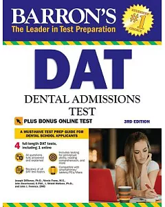 Barron’s Dat: Dental Admissions Test