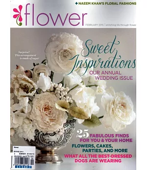 flower magazine  2月號/2015
