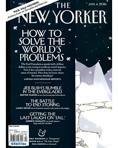 THE NEW YORKER 1月4日/2016