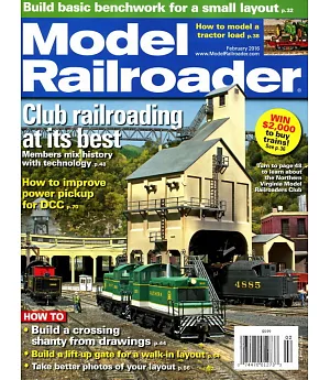 Model Railroader 2月號/2016