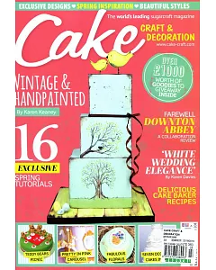 Cake Decoration & Sugarcraft 3月號/2016