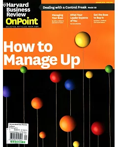 Harvard Business Review : OnPoint 春季號/2016
