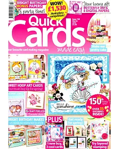 Quick Cards made easy 第150期 3月號/2016