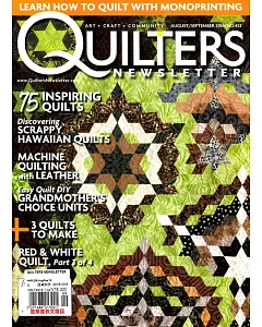 QUILTERS NewSLETTER 第453期 8-9月號 / 2016