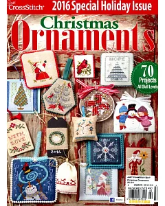 Just Cross Stitch Christmas Ornaments 2016