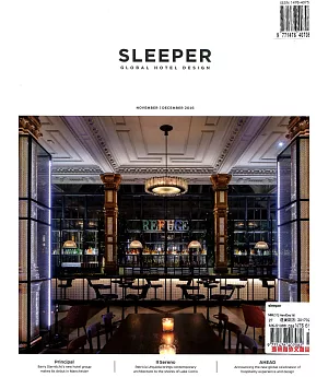 SLEEPER 旅館設計裝潢 第69期 11-12月號 / 2016