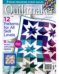 Quiltmaker 第173期 1-2月號 / 2017