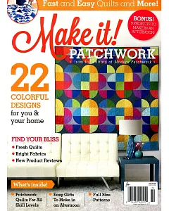 Make it! PATCHWORK Special Issue 2017