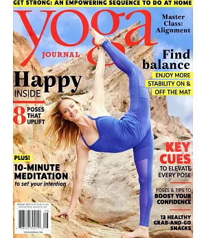 yoga JOURNAL 第293期 8月號/2017