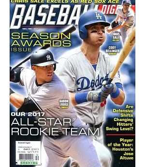 Baseball Digest Vol.76 No.6 11-12月號/2017