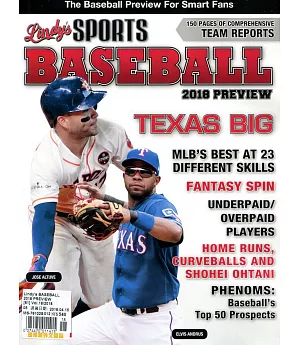 Lindy’s Sports Baseball 2018 PREVIEW Vol.18/2018