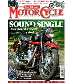 The Classic MOTORCYCLE 10月號/2018