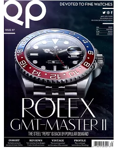 QP- DEVOTED TO FINE WATCHES 第87期 秋季號/2018