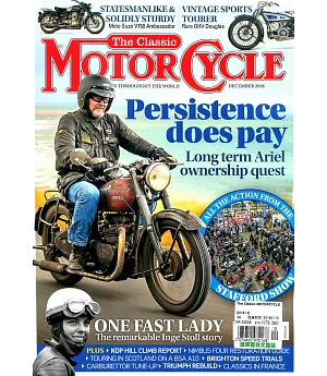 The Classic MOTORCYCLE 12月號/2018