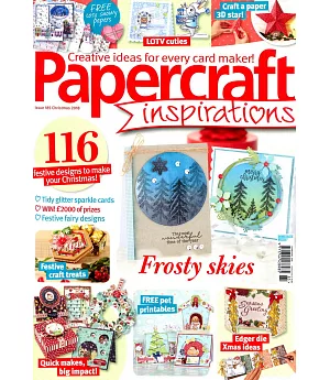 Papercraft inspirations 第185期 Christmas 2018