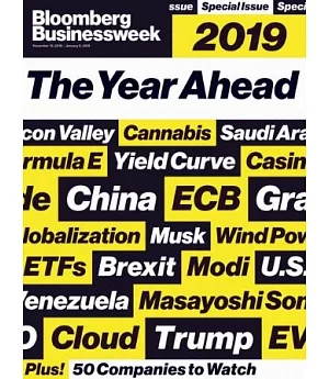 Bloomberg Businessweek 美國商業週刊 The Year Ahead 2019 Special Issue 第48期