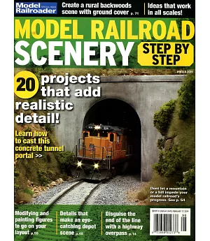 Model Railroader SCENERY STEP BY STEP 冬季號/2018