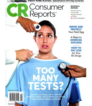 Consumer Reports 1月號/2019