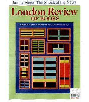 London Review OF BOOKS Vol.40 No.23 12月6日/2018
