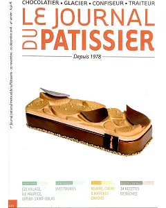 LE JOURNAL DU PATISSIER 第445期 11-12月號/2018