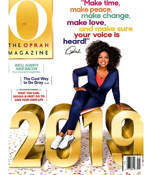 O: 歐普拉雜誌 1月號/2019
