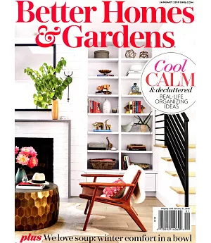 Better Homes and Gardens : 1月號/2019