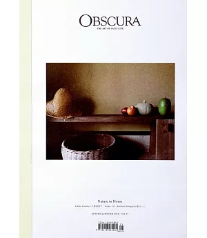 OBSCURA Vol.25 秋冬號/2018