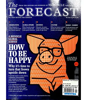 MONOCLE:The Forecast 第9期/2019