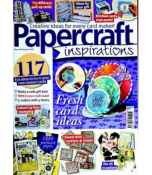 Papercraft inspirations 第186期 1月號/2019