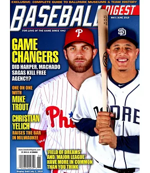 Baseball Digest 5-6月號/2019