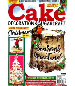 Cake Decoration & Sugarcraft 第254期 11月號/2019