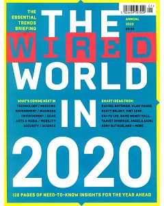 WIRED spcl THE WORLD IN 2020