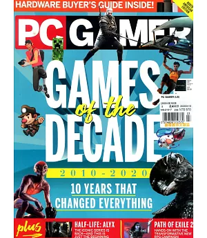 PC GAMER 美國版 第328期 3月號/2020