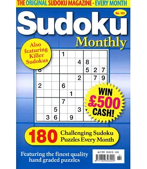 Sudoku Monthly 第181期
