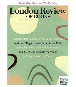 London Review OF BOOKS 7月1日/2021